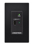 DM Lite – HDMI® over CATx Receiver, Wall Plate, Black Textured , 